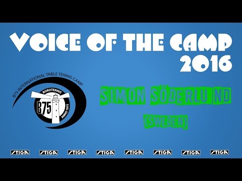 Voice of the Camp 2016  -  Simon Söderlund, Sweden
