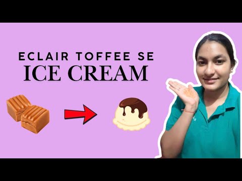 Toffee se banayi ice cream 👍🏻