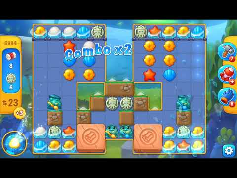 Fishdom 2021 - Level 6984   #playrix #fishdom #gaming