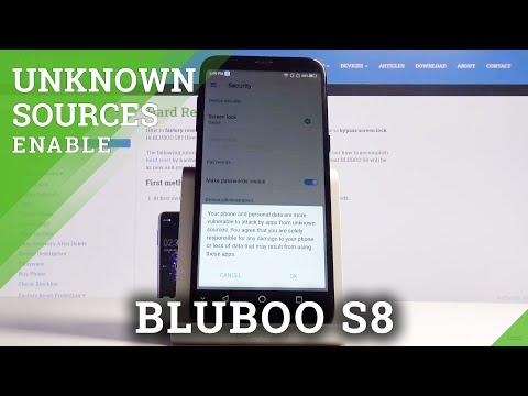 How to Allow Unknown Sources in Bluboo S8 – Enable App Installations