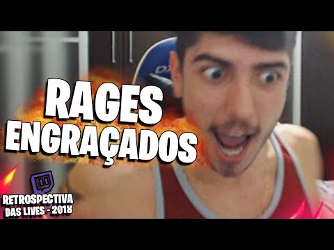 RAGES ENGRAÇADOS | RETROSPECTIVA DAS LIVES 2018