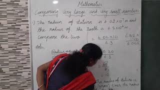 Grade 8 Maths / Comparing very large and very small numbers