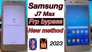 Samsung galaxy j7 max frp bypass | Samsung frp bypass new method 2023
