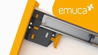 Como regular as corrediças para gavetas Silver de extracção total com engate