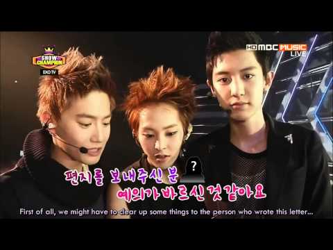 [ENG SUB] 130619 f(x) Amber's Letter to EXO