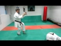 DrobyshevskyKarateSystem UNSU Bunkai Kumite 3 Second Keito Morote Uke Knife Defense