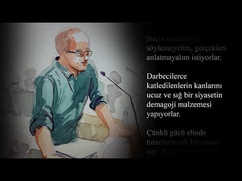 Ahmet Şık'ın 26/07/2017 tarihli savunmasının tam metni