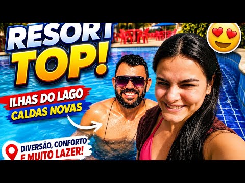 Como é se hospedar no resort ILHAS DO LAGO em Caldas Novas