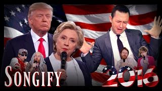 Trump Clinton Face Off (ft. Joseph Gordon-Levitt)