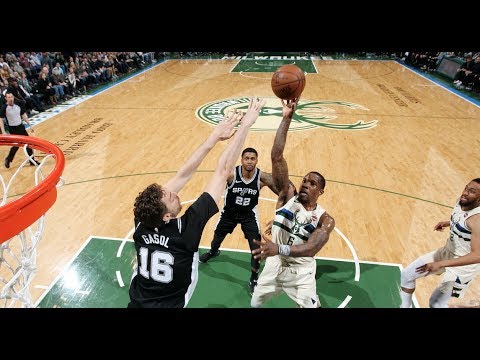 Game Highlights: Bucks 106 - Spurs 103 | 3.25.18