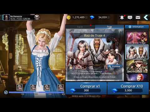 Darkness Rises - Spending 30K of gems in costume chest (LUCKY?)