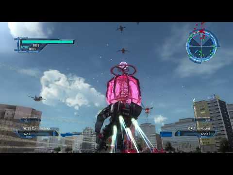 EDF Earth Defense Force 5 M 68 Crashing Giant Pylons - Fencer Inferno