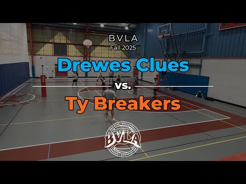 BVLA - Fall 25 - 10/21 - Drewes Clues vs. Ty Breakers
