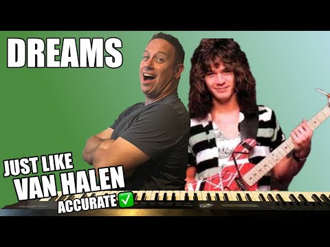 Learn To Play Piano | Dreams - Van Halen | Accurate Lesson | Easy Tutorial