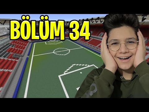 HAYALİMDEKİ FUTBOL SAHASINI YAPTIM 😍 34. BÖLÜM