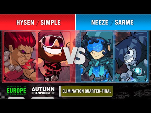 hysen & simpLe vs. Neeze & Sarme - Elimination Quarter-Final - EU - Autumn Championship 2022