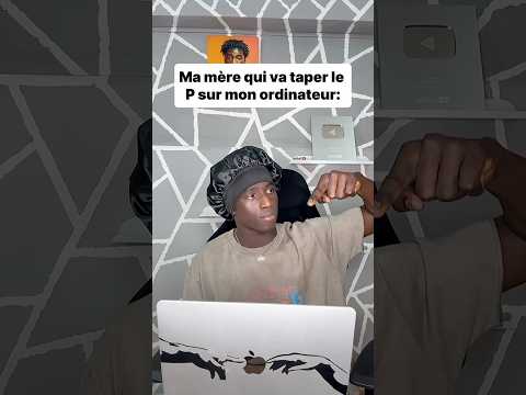 Quand ta mère tape le P sur ton ordinateur 😂 #humour #shorts #pourtoi #france #senegal