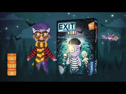 KOSMOS | Spiele | EXIT®- Das Spiel - Kids: Gruseliger Rätselspaß