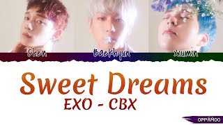 EXO-CBX - &#39;Sweet Dreams&#39; Lyrics (Color Coded Han-Rom)