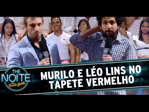 The Noite (31/12/14) - Tapete Vermelho com Murilo Couto e Léo Lins