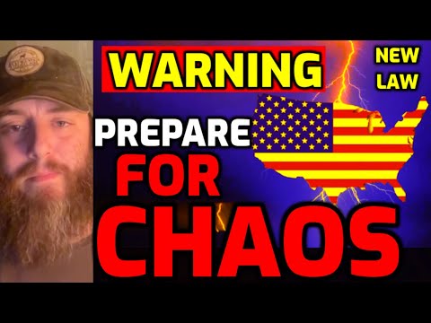 Warning!! New Law Passed! Law Enforcement issues Warning To Citizens! Prepare For Chaos! - Patrick Humphrey News