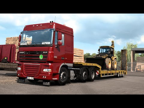 ETS2 1.36 Open Beta DAF XF105 Kaunas - Utena - Panevėžys