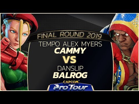 TEMPO Alex Myers (Cammy) vs Danslip (Balrog/Cammy) - Final Round 2019 - Day 1 Pools - CPT 2019
