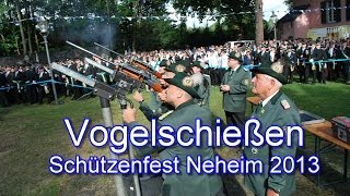 preview picture of video 'Vogelschießen Schützenfest Neheim 2013 - Dominik Reuther neuer König! (FullHD) #neheimfeiert'