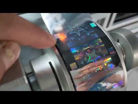 PVC card hot foil stamping machine