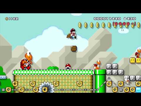 Yoshi's Island 4 Remake ~ from markos ~ SUPER MARIO MAKER Gameplay RAW