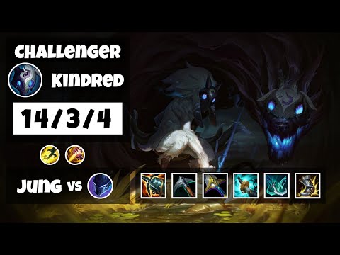 Kindred s11 Jungle Challenger Replay (14/3/4) - BR