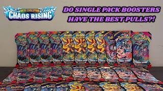 Are CHAOS RISING Single Pack Boosters the BEST PRODUCT from this NEW POKEMON SET?!
