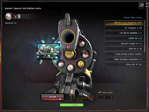 CFPH WINNING OF BARRETT M82A1-BORN BEAST IMPERIAL GOLD...!!!