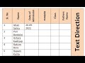 Text Direction In MS Office II Rotate Text In Word II Change Text Direction