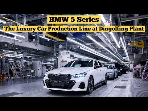 Thumbnail for BMW 5 Series | The Luxury Car Production Line at Dingolfing Plant | Mega Factory | Motor Continent by BMW 5 Series