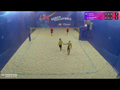 19:15 M. Kyselov / V. Shapoval - K. Borshchenko / M. Anhelov 29.08.2022 | Winners Beach Volleyball