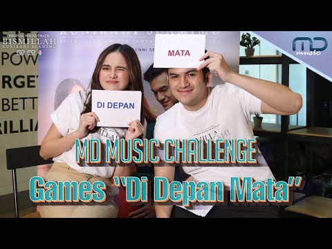 Keseruan Syifa Hadju dan Rizky Nazar Main Game Di Depan Mata Challenge - MD Music Challenge