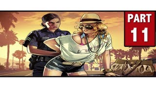 Grand Theft Auto 5 Walkthrough Part 11 - BIG TROUBLE!! | GTA 5 Walkthrough