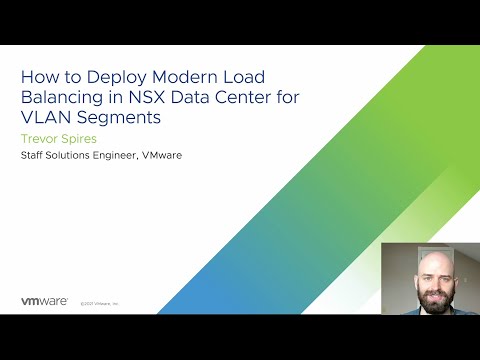 How to deploy Modern Load Balancing in NSX Data Center for VLAN Segments