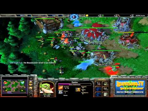 InquisitiveHawk (HU) VS Spiral (OK) - WC3 G2 - ZOTAC #316 QF
