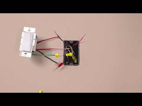 Wiring a Lutron LED+ Dimmer with Wire Leads For Single Pole and 3-Way