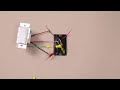 Wiring a Lutron LED+ Dimmer with Wire Leads For Single Pole and 3-Way