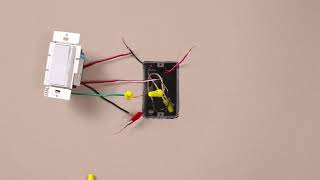 Wiring a Lutron LED+ Dimmer with Wire Leads For Single Pole and 3-Way
