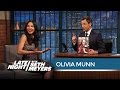 Olivia Munn Thinks Seth Is a Little Too Crazy About.