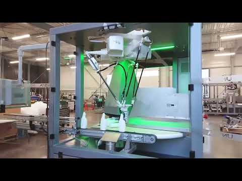 Robotic Bottle Unscrambler 1 robot - Super Compact