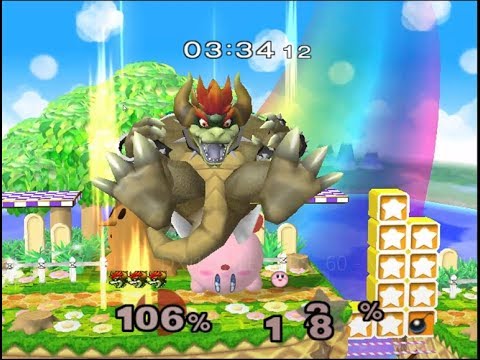 Super Smash Bros Melee: Adventure mode as Giga Bowser