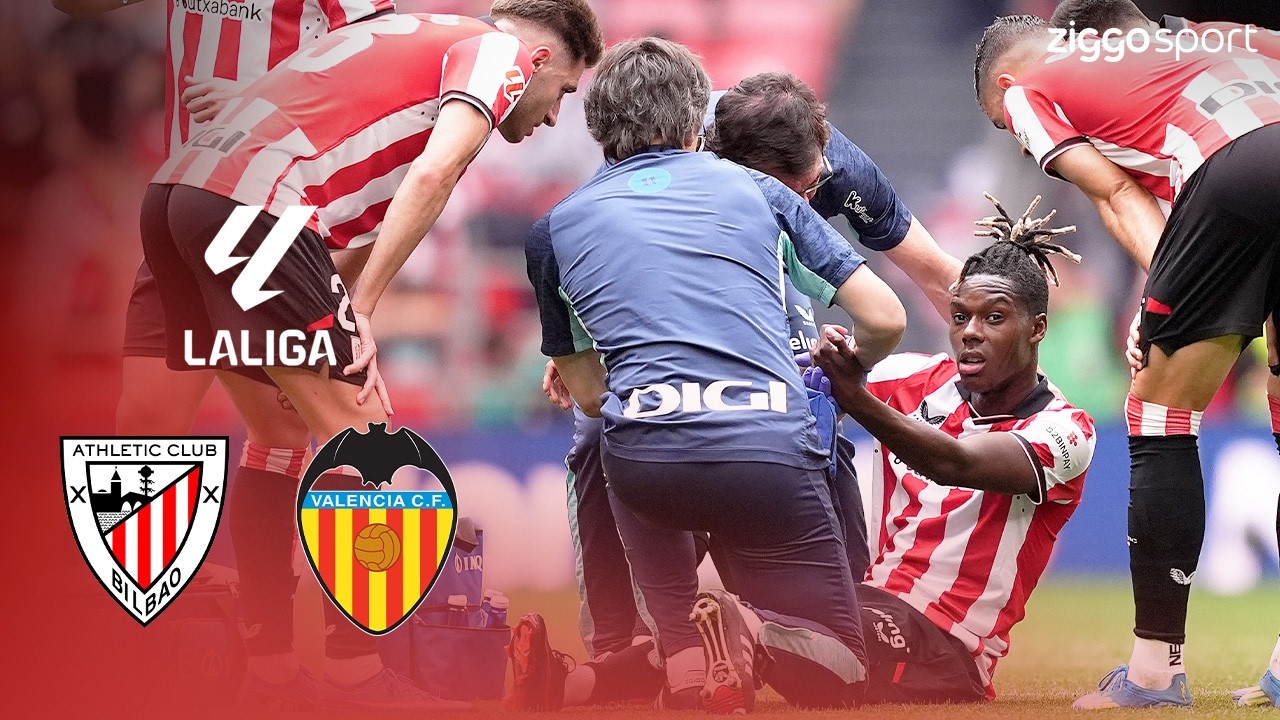 NICO WILLIAMS VALT VLAK VOOR HET WK GEBLESSEERD UIT... 😳😨 | Athletic vs Valencia | La Liga 2025/26