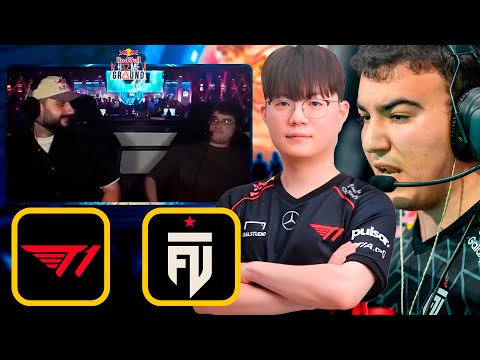 MIXWELL REACCIONA A FUT VS T1 - RED BULL HOME GROUND | Mixwell