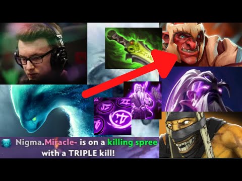 Miracle- Morphling vs Troll Warlord, Shadow Shaman - how fast is this - Nigma vs Tundra g2 DPC dota2