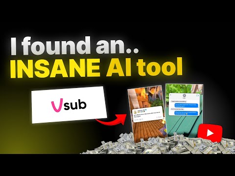 This AI TOOL Generates Viral Shorts for YouTube Automatically! 🤯 | Vsub AI